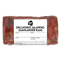 AH Grillworst jalapeno Zaanlander kaas