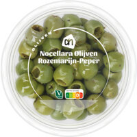 Een afbeelding van AH Nocellara olijven rozemarijn-peper