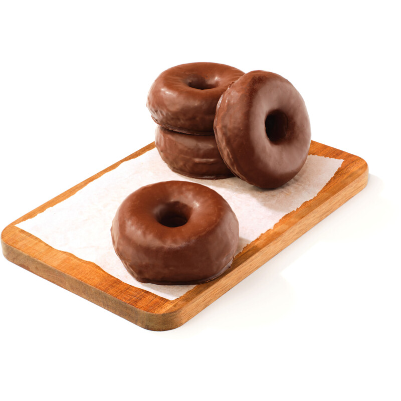 Een afbeelding van AH Donuts choco