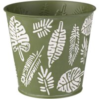 Afbeelding van Decoris Pot print donkergroen