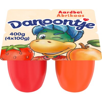 pdp-image-Danoontje Fruitkwark aardbei abrikoos
