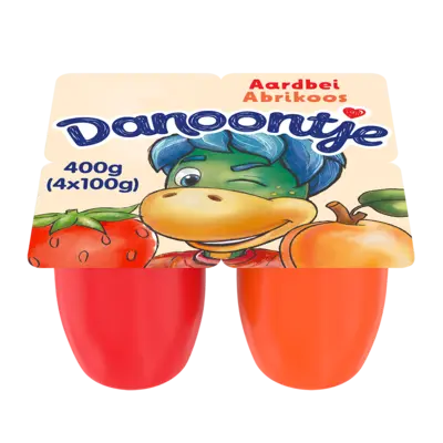 pdp-image-Danoontje Fruitkwark aardbei abrikoos