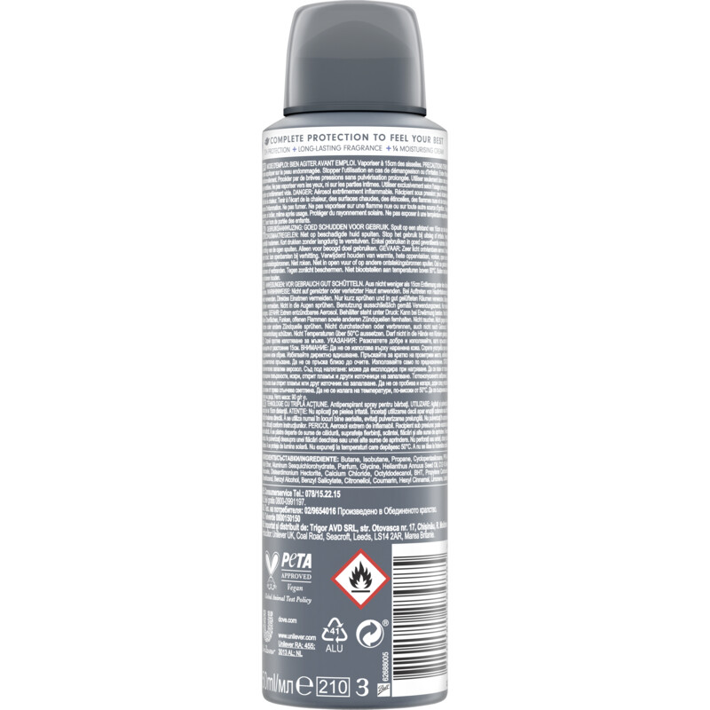 Een afbeelding van Dove Men+care cool fresh deodorant spray