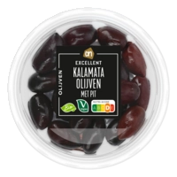 AH Biologisch Kalamata olijven met pit