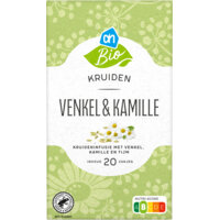 Een afbeelding van AH Biologisch Kruiden venkel & kamille