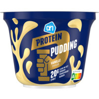 Een afbeelding van AH Protein pudding vanille smaak