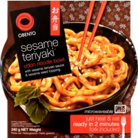 Een afbeelding van Obento Sesame teriyaki udon noodle bowl