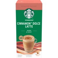 Een afbeelding van Starbucks Cinnamon dolce latte instant sticks
