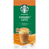 Een afbeelding van Starbucks Caramel latte instant sticks