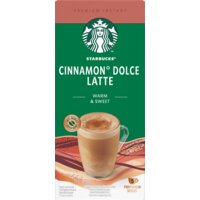 Een afbeelding van Starbucks Cinnamon dolce latte instant sticks