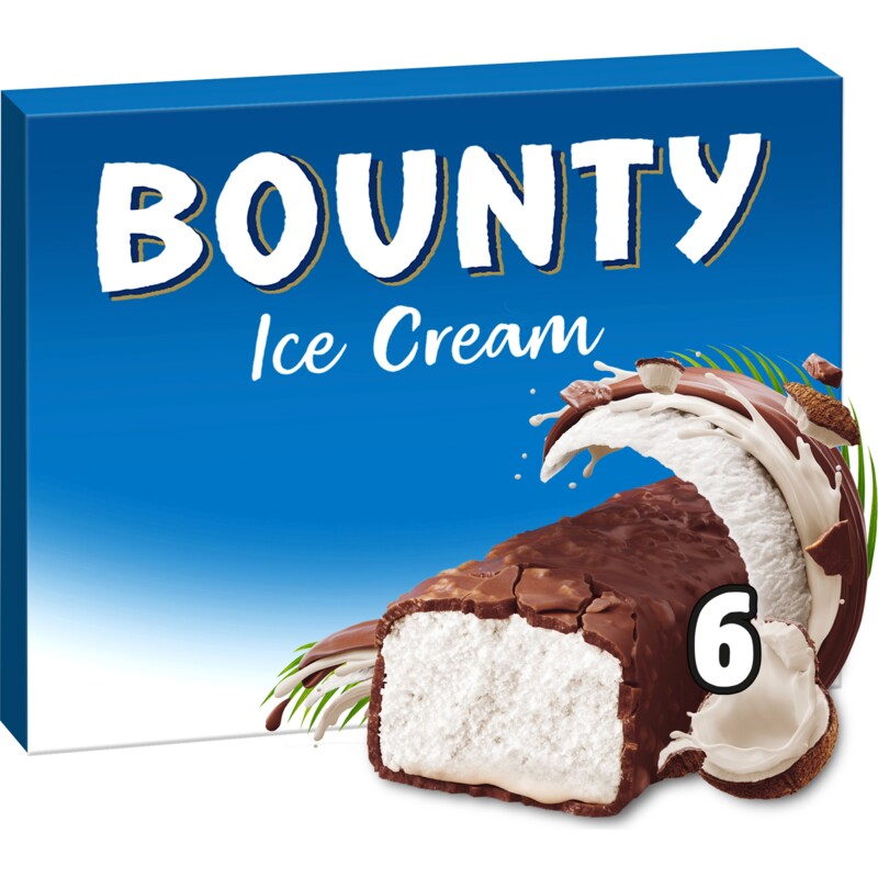 Een afbeelding van Bounty Ijs repen