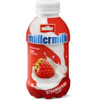 Een afbeelding van Müller Mullermilk aardbeismaak