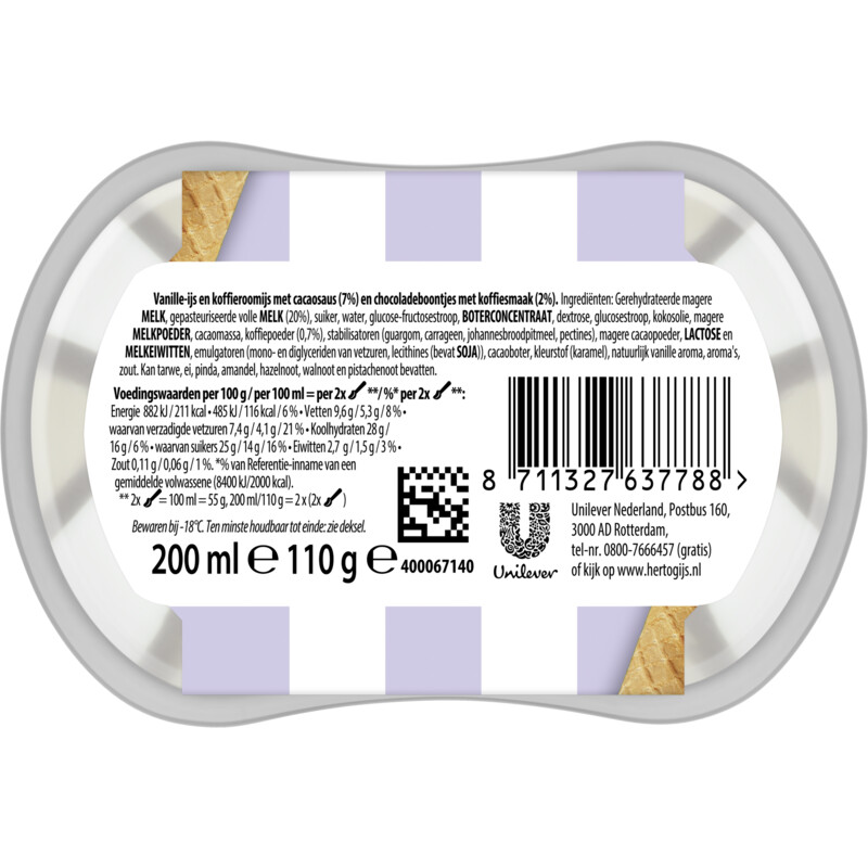 Een afbeelding van Hertog Ijssalon mini koffie royaal
