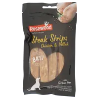 Rosewood Steak strips chicken & pollock