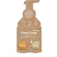 Een afbeelding van The Green Lab Co. Navulset handzeep bergamot & vanille