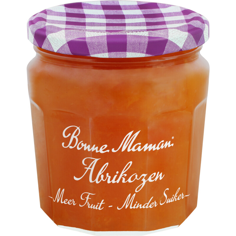 Een afbeelding van Bonne Maman Abrikozen meer fruit minder suiker