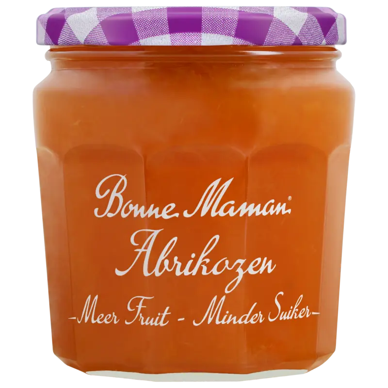 Bonne Maman Abrikozen meer fruit minder suiker