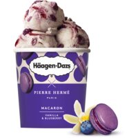 Een afbeelding van Häagen-Dazs Macaron vanilla & blueberry