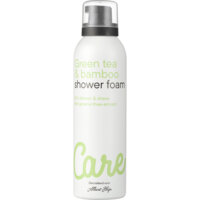 Een afbeelding van Care Showerfoam green tea & bamboo 2in1