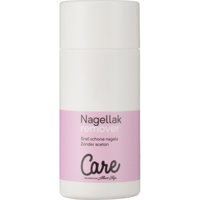 Een afbeelding van Care Nagellakremover