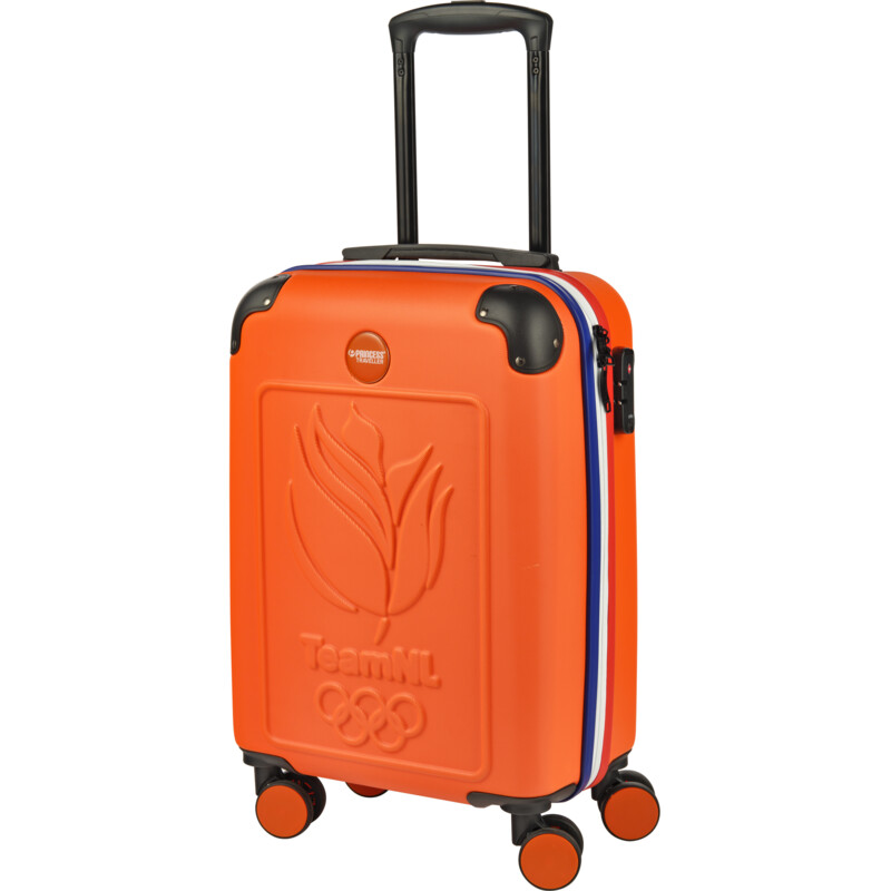 Een afbeelding van Princess traveller Cabintrolley team NL 2024 deluxe oranje