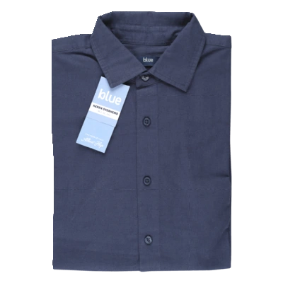 pdp-image-Blue Overhemd navy maat M