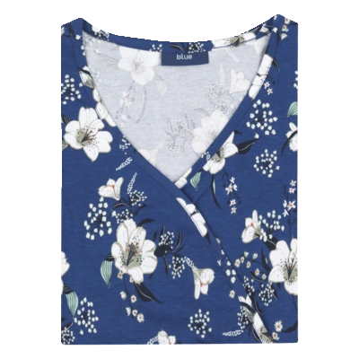 pdp-image-Blue Jurkje allover bloemen blauw S
