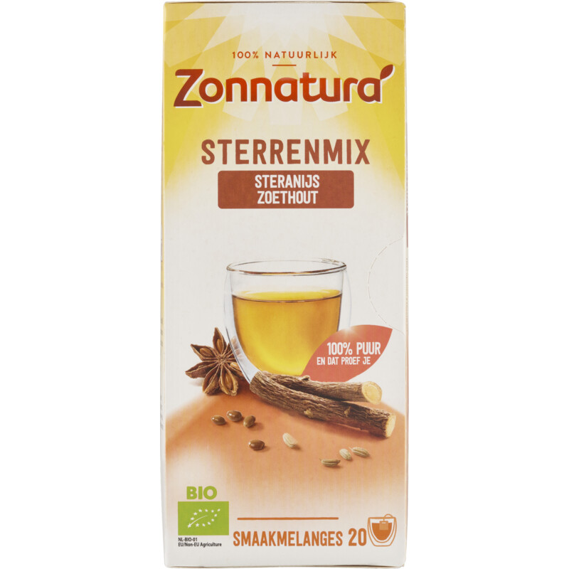 Een afbeelding van Zonnatura Sterrenmix smaakmelange