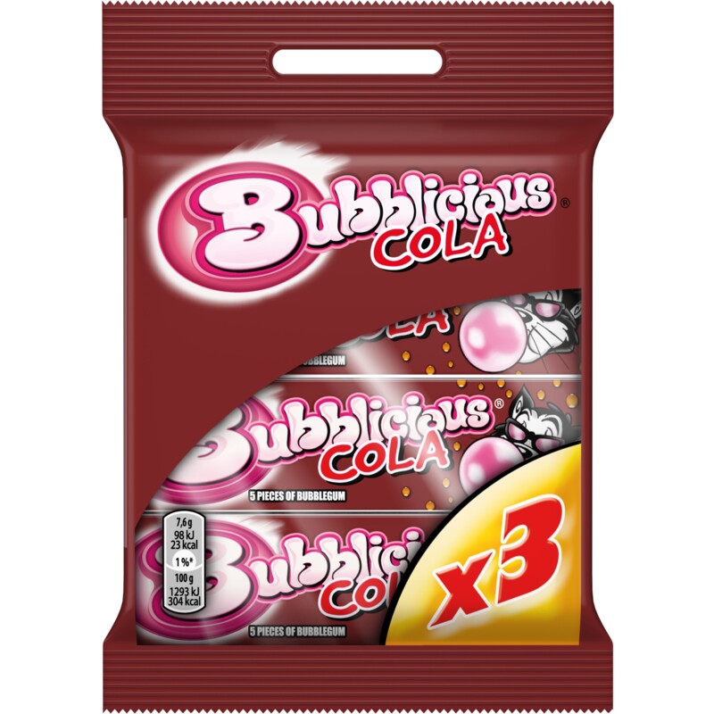 Bubblicious Cola 3-pack bestellen | Albert Heijn