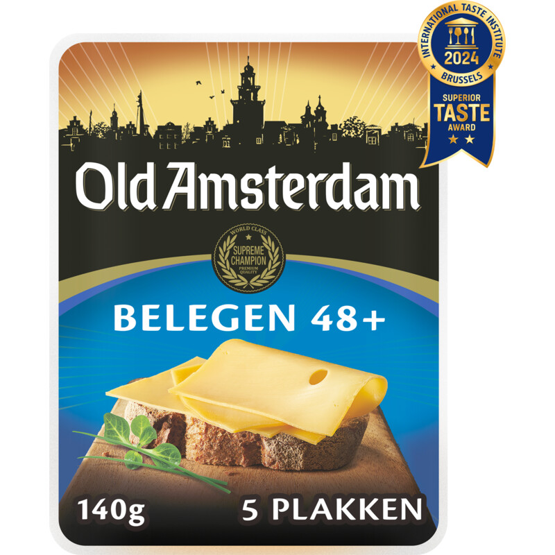 Een afbeelding van Old Amsterdam Belegen plakken