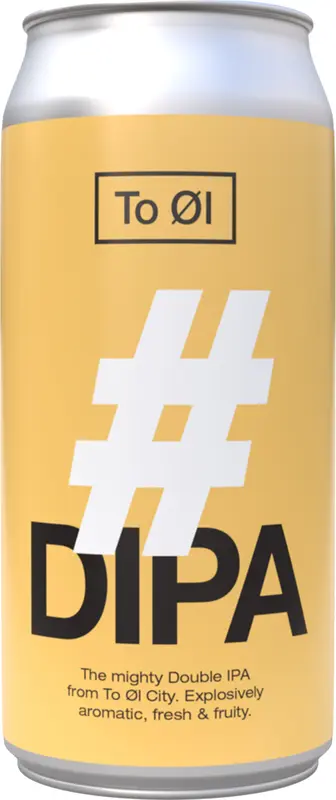 To Øl - #Dipa NEIPA - Blik - 440ML