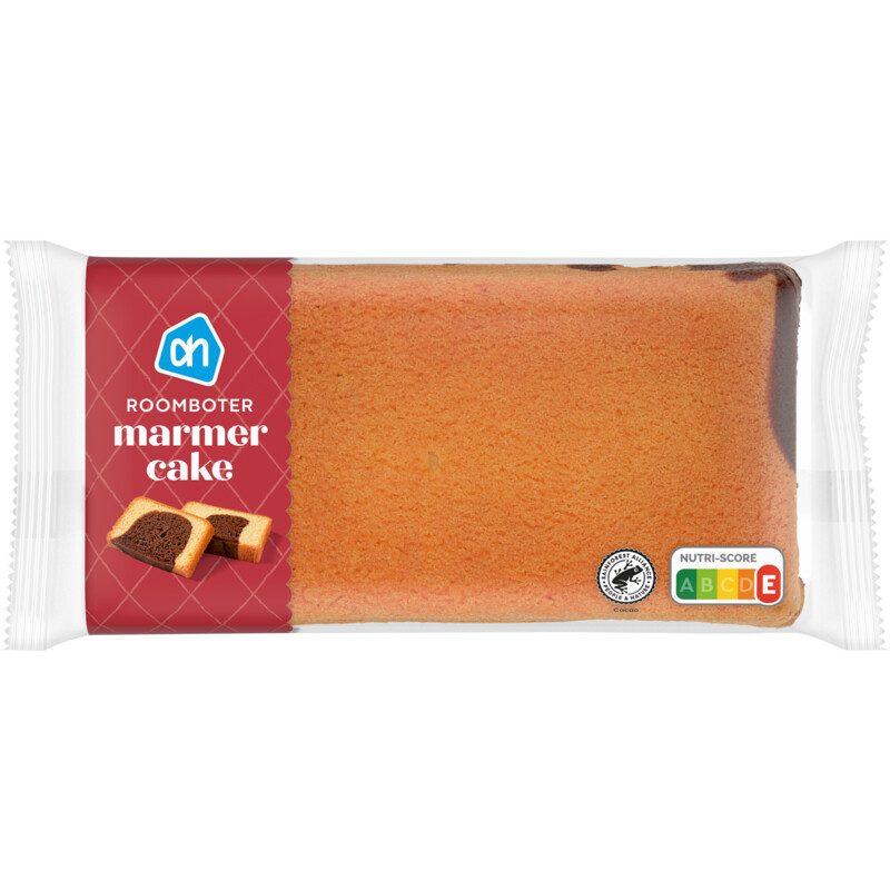 Een afbeelding van AH Roomboter marmercake