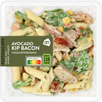 Een afbeelding van AH Pastasalade avocado kip bacon