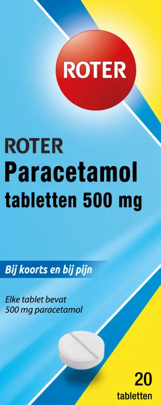 Paracetamol smelttablet 500 mg