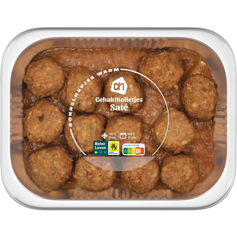 AH Gehaktballetjes satesaus bestellen Albert Heijn
