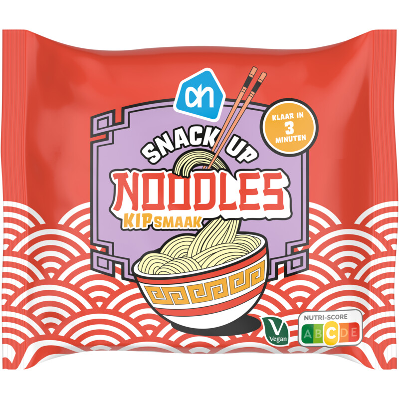 Een afbeelding van AH Snack up noodles kip