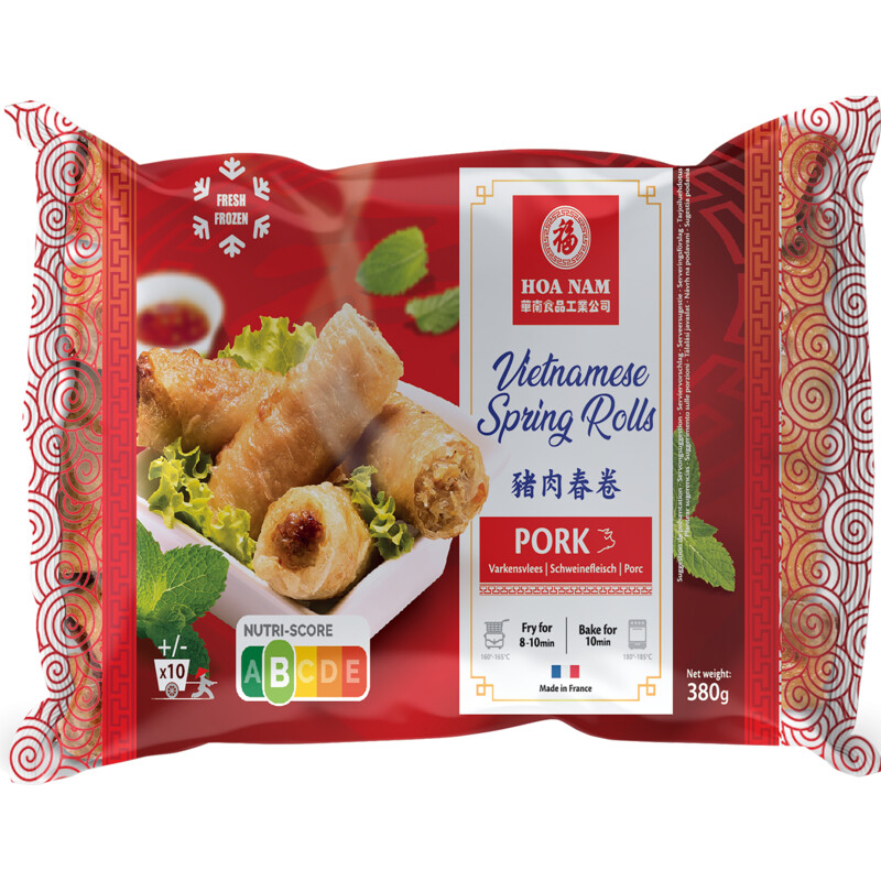 Een afbeelding van Hoa Nam Vietnamese spring rolls pork