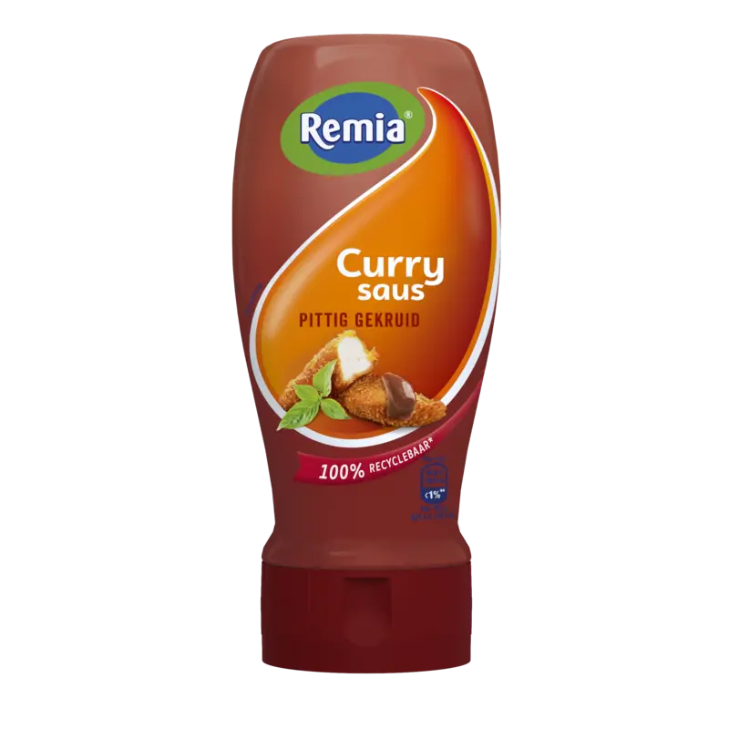 Remia Curry saus pittig gekruid