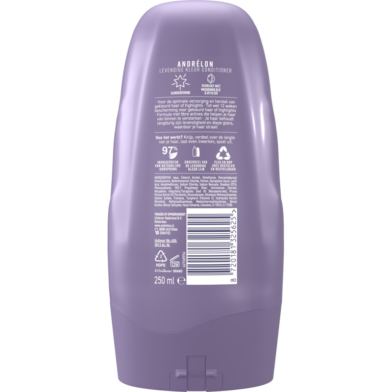 Een afbeelding van Andrélon Levendige kleur conditioner