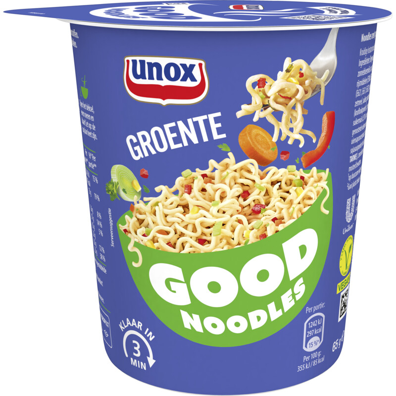 Een afbeelding van Unox Good noodles groente