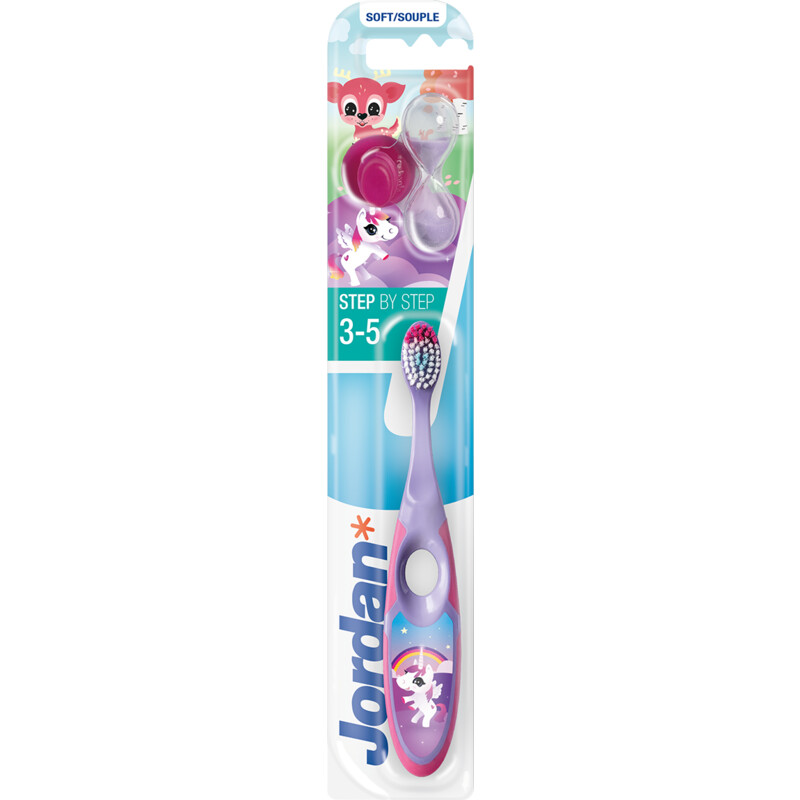 Een afbeelding van Jordan Step by step tandenborstel 3-5 jaar soft