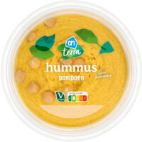 Een afbeelding van AH Terra Plantaardige hummus pompoen