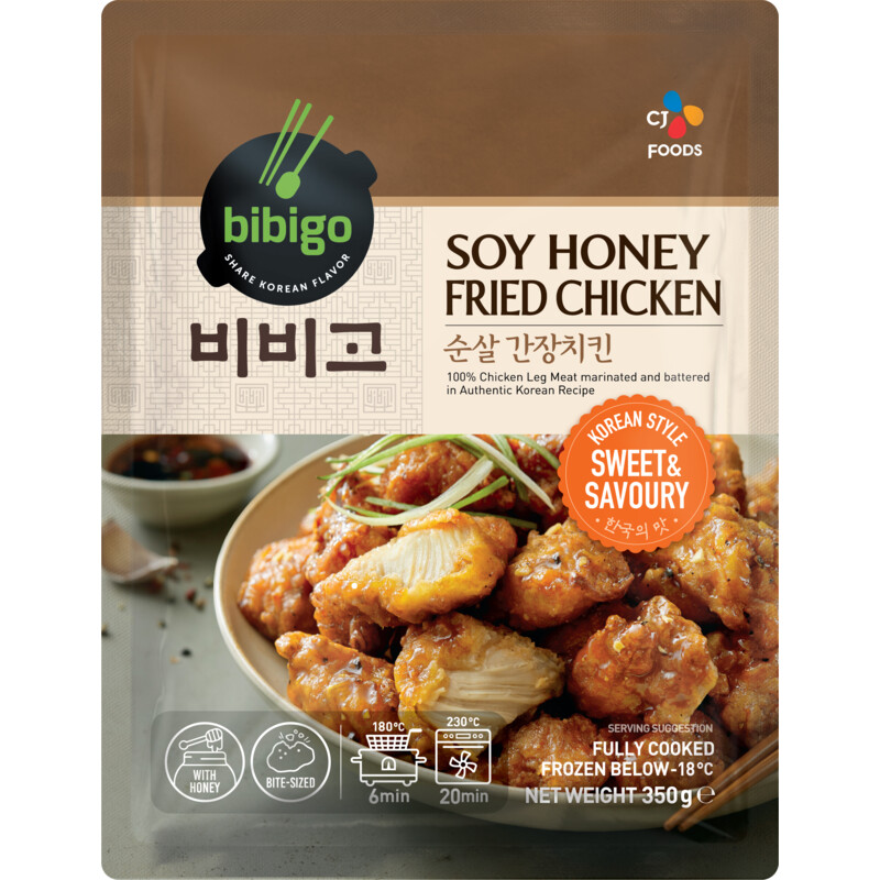 Een afbeelding van Bibigo Soy honey fried chicken