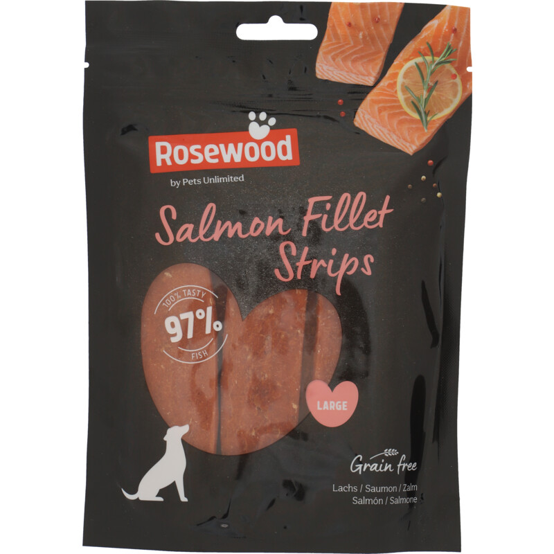 Een afbeelding van Rosewood Salmon fillet strips large