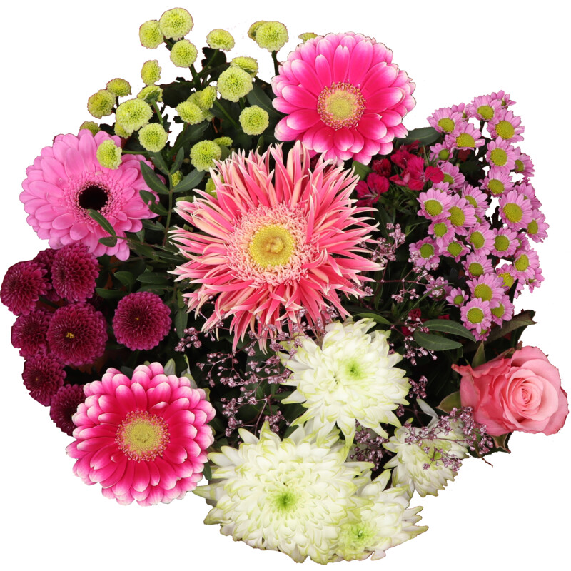 Een afbeelding van AH Boeket roze