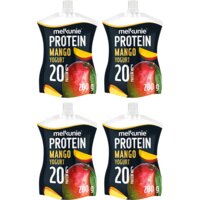 Een afbeelding van Melkunie Protein mango yoghurt 4-pack