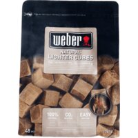 Weber Aanmaakblokjes bruin