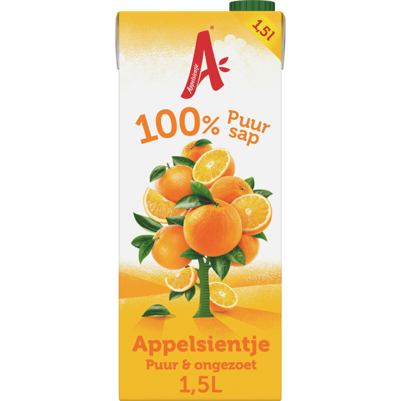 Een afbeelding van Appelsientje Sinaasappelsap