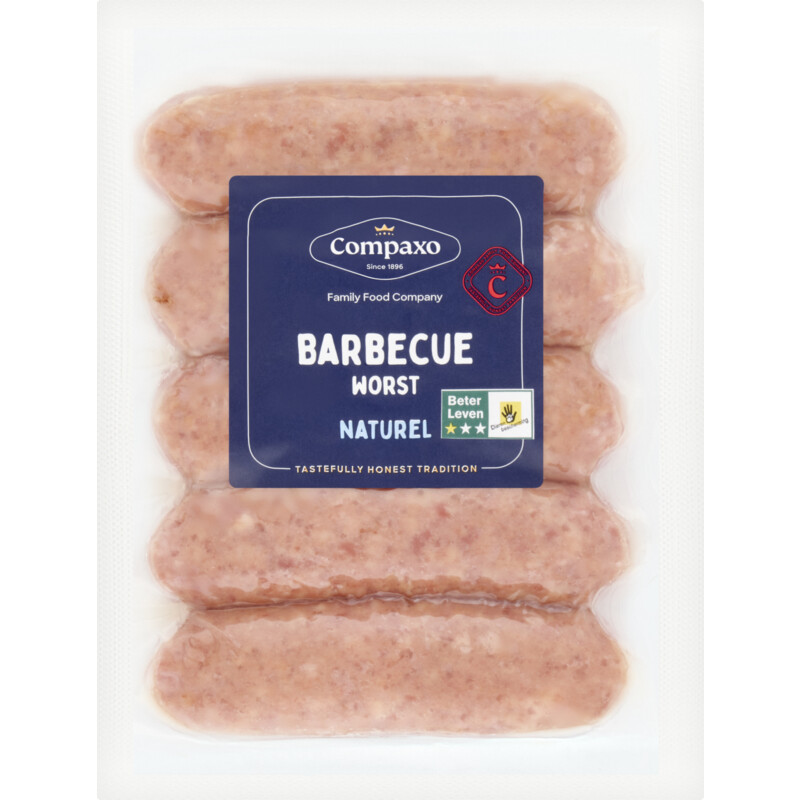 Een afbeelding van Compaxo BBQ worst naturel