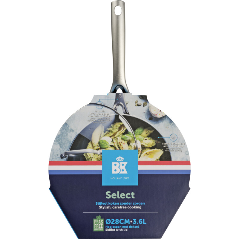 Een afbeelding van BK Select hapjespan 28cm